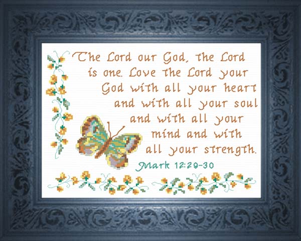 Love The Lord Your God - Mark 12:29-30